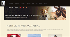 Desktop Screenshot of fhh-sos-animaux.com
